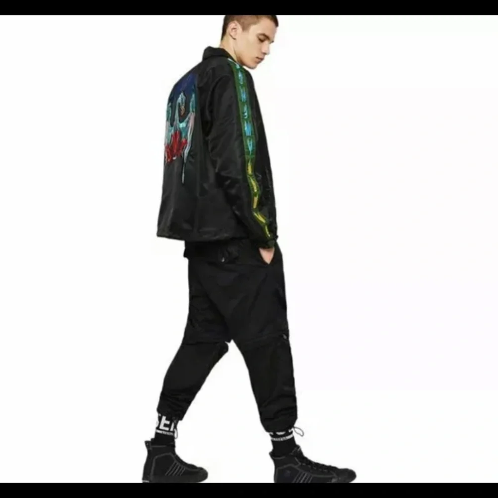 DIESEL J Akito Embroidered Jacket Size M,L,XL NWT $495 - Picture 3 of 4